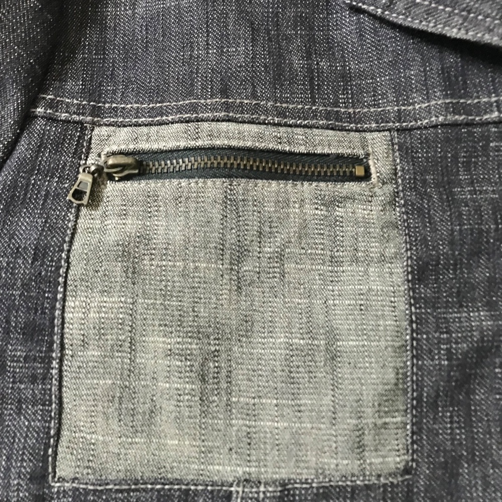 Women’s Linen Blend Button Up Jacket Lightweight Utility Blazer Top - Picture 4 of 16